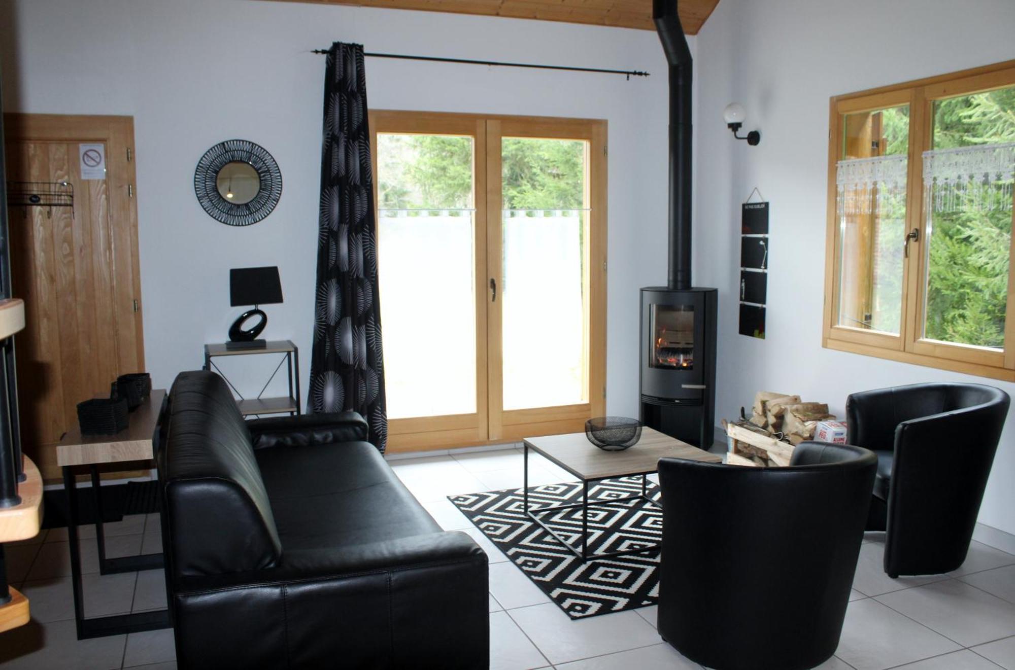 Chalet De Charme Le Contemporain Ney Eksteriør billede