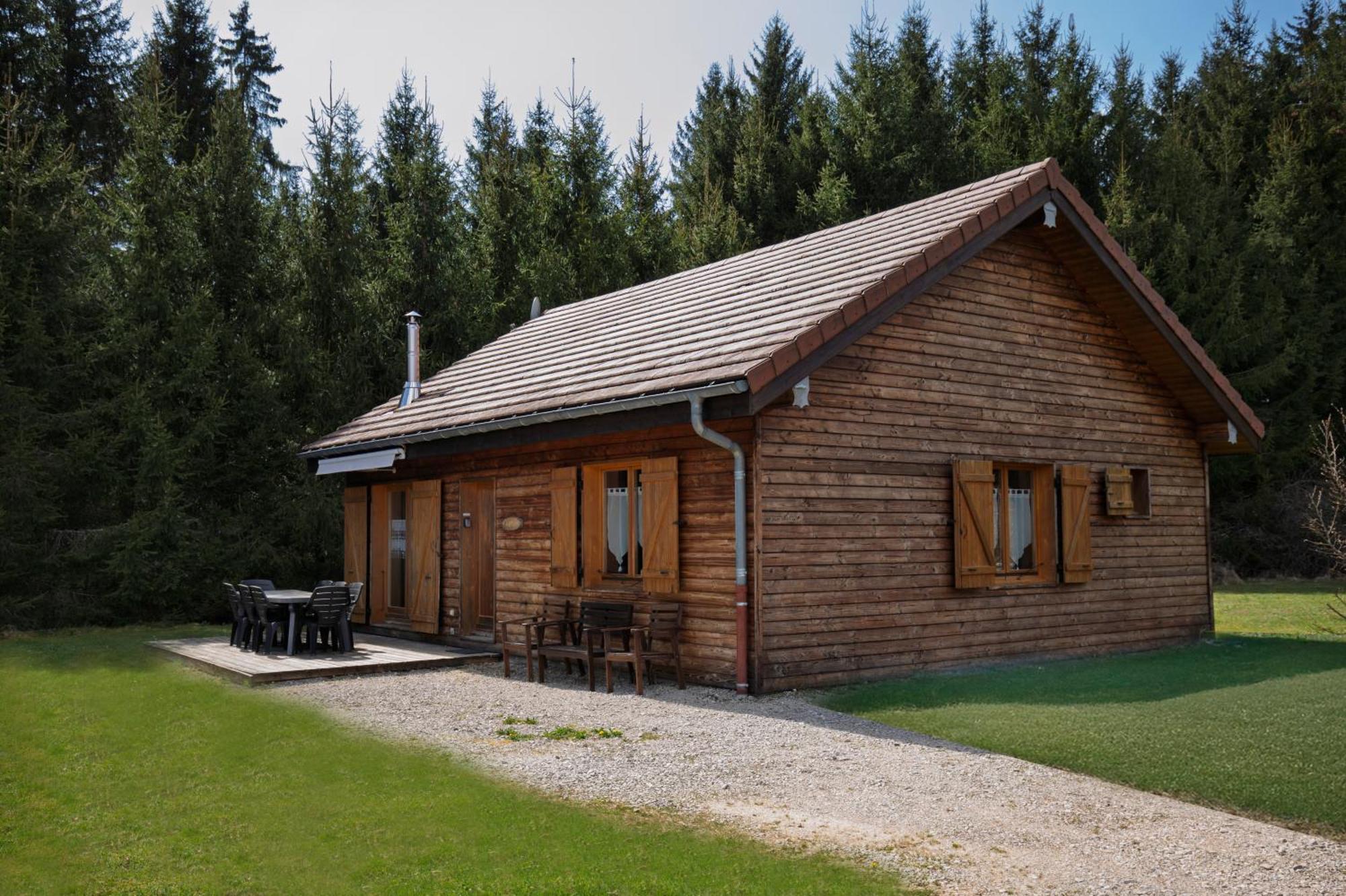 Chalet De Charme Le Contemporain Ney Eksteriør billede
