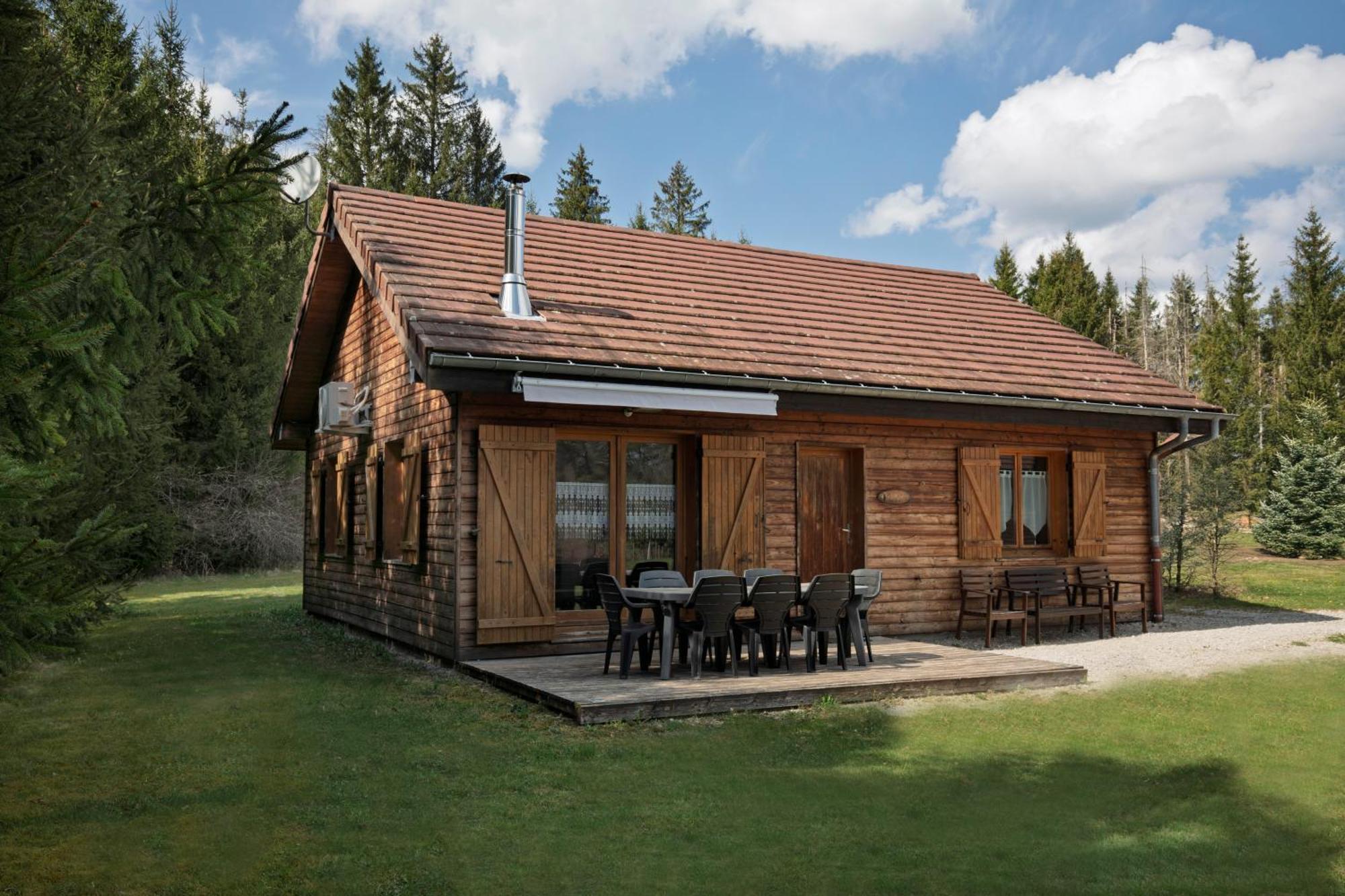 Chalet De Charme Le Contemporain Ney Eksteriør billede
