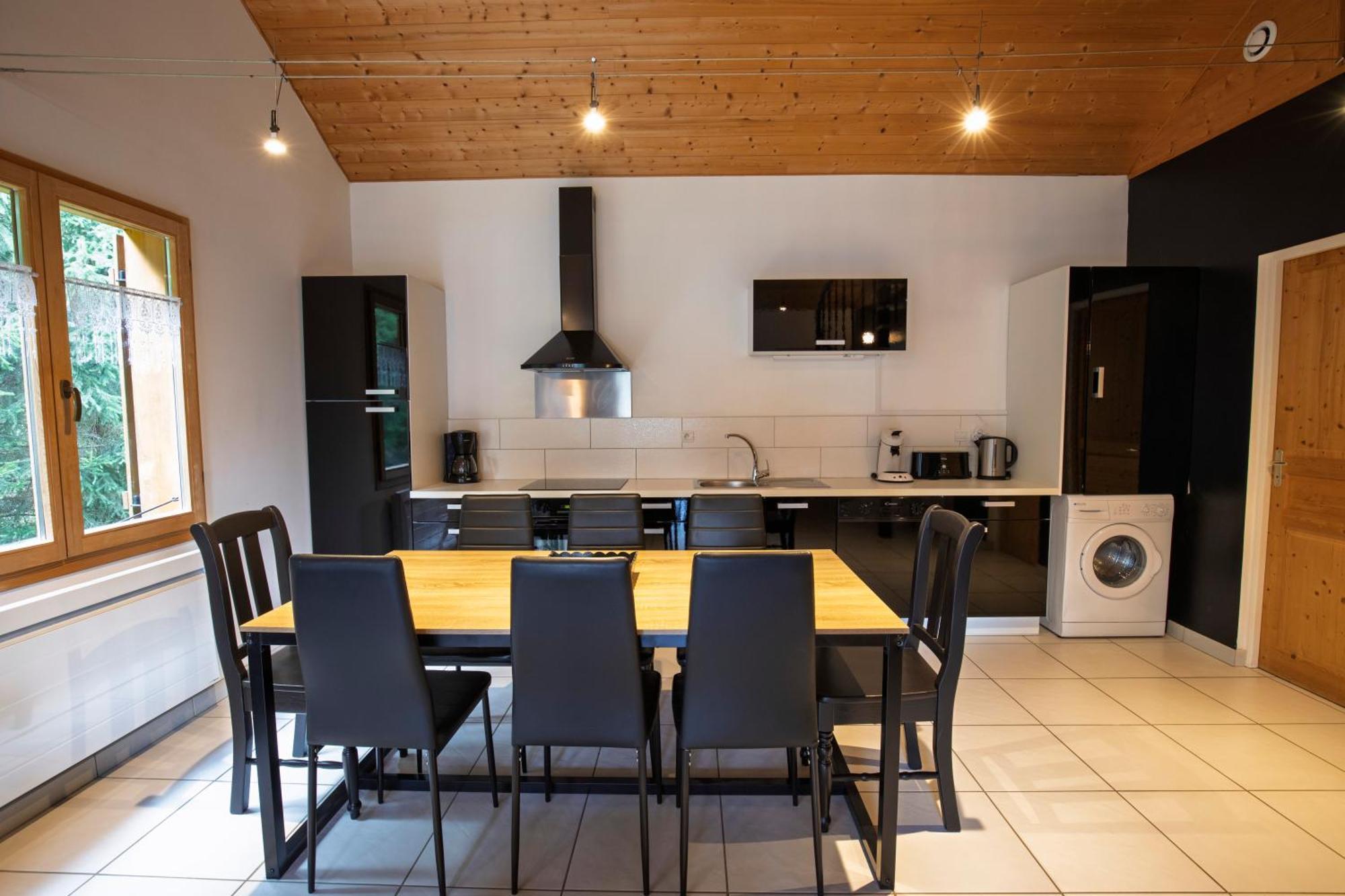 Chalet De Charme Le Contemporain Ney Eksteriør billede
