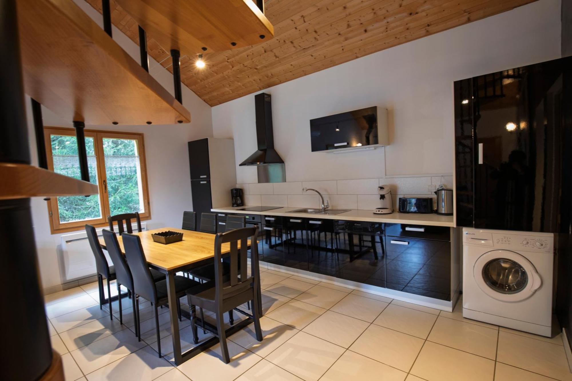 Chalet De Charme Le Contemporain Ney Eksteriør billede