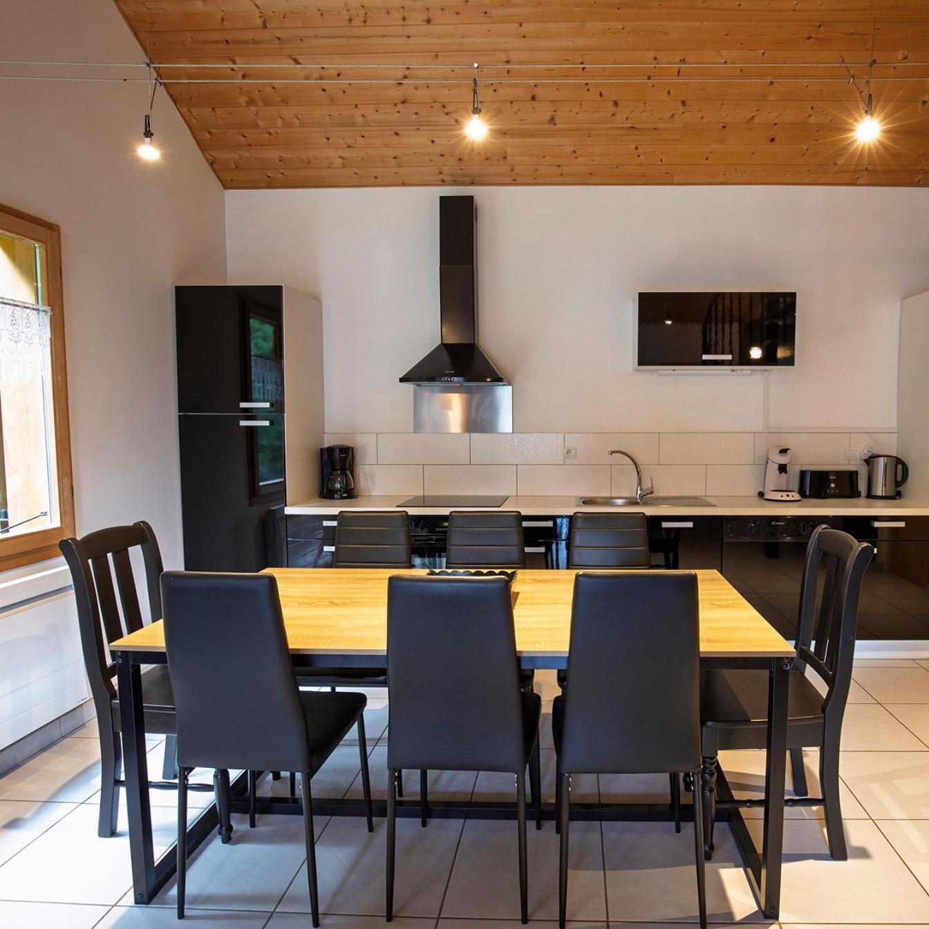 Chalet De Charme Le Contemporain Ney Eksteriør billede
